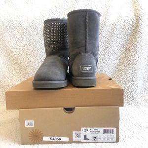 Ugg Short Crystal Bling Boots